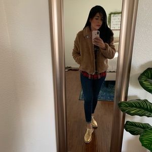 H&MTeddy Moto Jacket